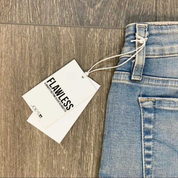 Revolve Joe's Jeans Skinny Jeans Flawless Icon Split hem distressed Light wash - Picture 13 of 16